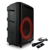 Vorago KSP-302 altavoz portátil y para fiesta Altavoz portátil mono Negro 30 W, 4 Ohmio, Inalámbrico y alámbrico