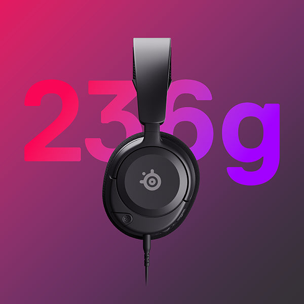 SteelSeries Auriculares Gaming 61606, Sonido 7.1, Conexión USB, Diseño Ergonómico