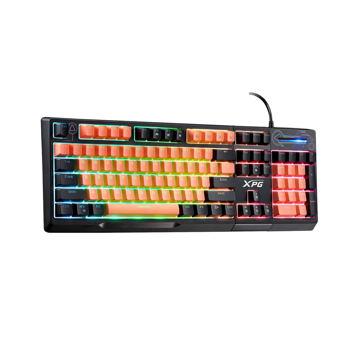 XPG SEEKER MERA EDICIÓN Teclado Juego Alámbrico USB Interruptor de membrana