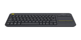 Logitech K400 Plus Teclado Oficina Inalámbrico RF inalámbrico Interruptor de membrana
