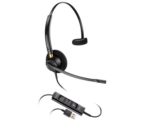 HP Poly Auriculares monoaurales Poly EncorePro 515 USB-A