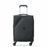Delsey MARINGA Maleta Cubierta suave Negro 36.65 L Poliéster, 4 rueda(s), Rueda giratoria, Cerradura de combinación de l