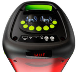 Klip Xtreme KLS-100 altavoz portátil y para fiesta Altavoz de fiesta Negro 80 W, 80 - 15000 Hz, 4 Ohmio, 1200 W