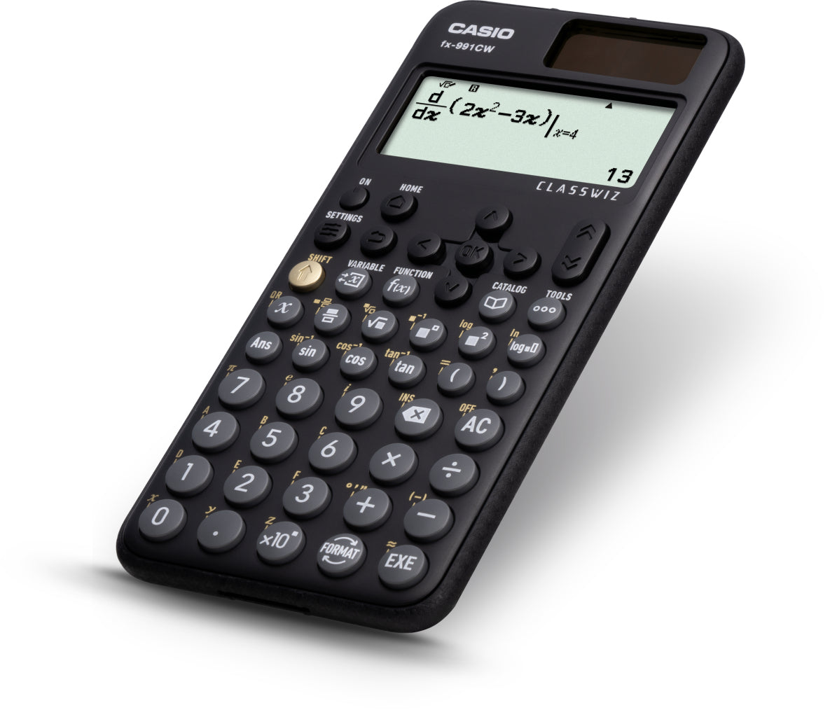 Casio FX-991CW calculadora Bolsillo Calculadora científica Negro, 12 dígitos, Batería