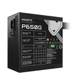 GIGABYTE GP-P650G unidades de fuentes de alimentación 650 W 100 - 240 V 12 - 6 A 12 A