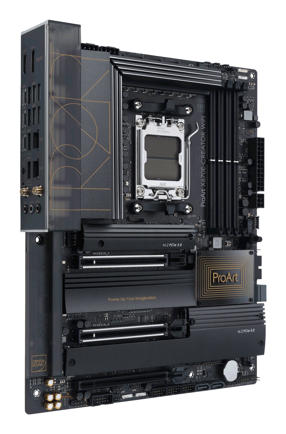 ASUS ProArt X670E-CREATOR WIFI placas base AMD Zócalo AM5 DDR5-SDRAM 4