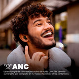 AUDÍFONOS VORAGO PREMIUM ESB-600-ANC NOISE CANCELLING TWS IPX5 21 HRS MÚSICA