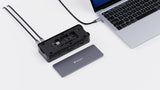 Verbatim CDS-15S Alámbrico USB 3.2 Gen 1 (3.1 Gen 1) Type-C Negro, Gris