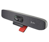 HP Poly Barra de video USB Poly Studio R30, 4K Ultra HD, 3840 x 2160 Pixeles, Gris