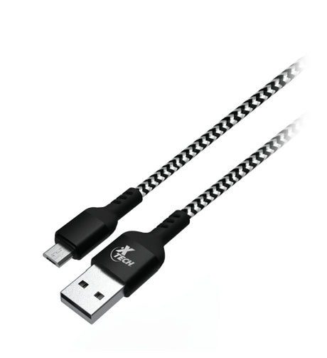 Xtech XTC-366 cable USB USB 2.0 1.8 m USB A Micro-USB B Negro, Blanco | Cables USB