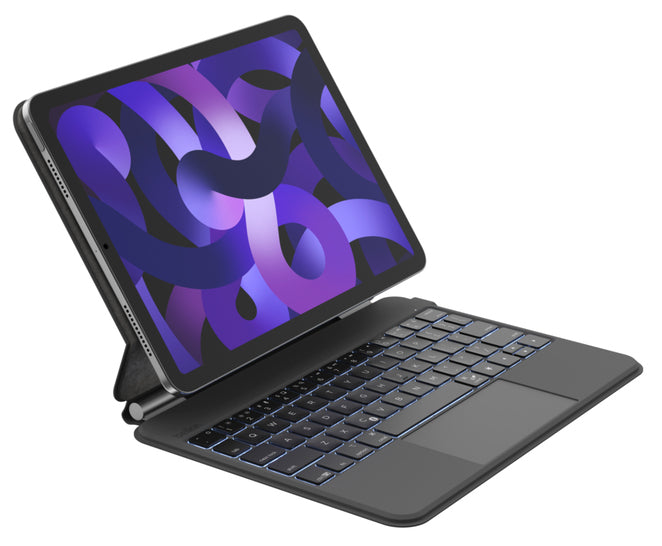 FUNDA CON TECLADO CON BASE PARA IPAD