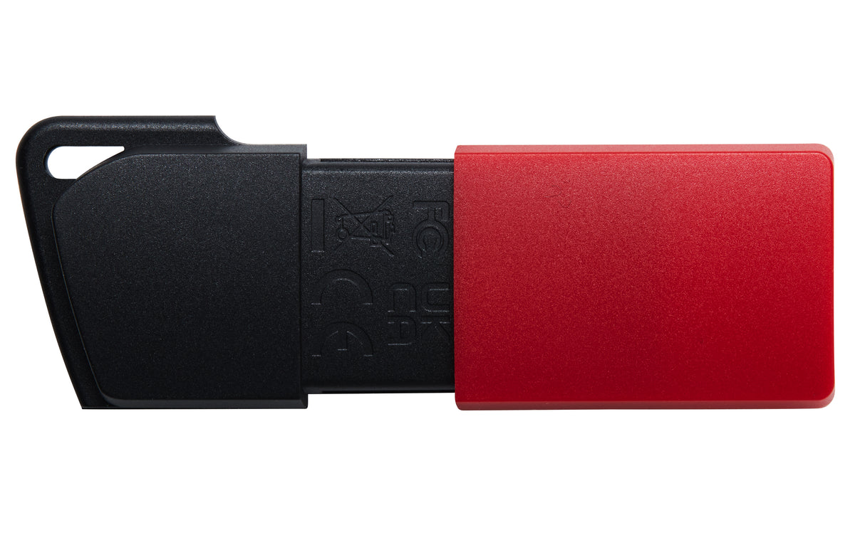 Kingston Technology 128GB USB3.2 Gen1 DataTraveler Exodia M (Negro + Rojo) Memoria Flash 128 GB USB tipo A 3.2 Gen 1 (3.1 Gen 1) Deslizar