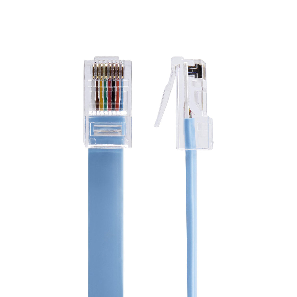 StarTech.com Cable de 1,8m Rollover de Consola Cisco - RJ45 Macho a Macho Cable Azul 1,8 m RJ-45 RJ-45
