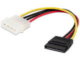 Manhattan Cable de Energía SATA Cable 0,16 m 4-pin Molex 15-pin SATA Macho