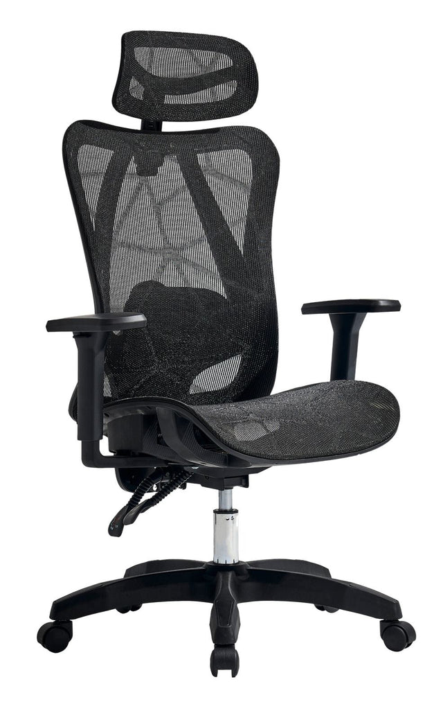 Acteck Floe Plus EC727, Negro, Negro, Red, AC-940283 | Sillas para oficina y computadora