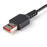 StarTech.com Cable de 1m Adaptador Bloqueador USB de Datos – Adaptador USB a USB-C de Carga Segura – USB Tipo C Solo de 