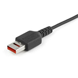 StarTech.com Cable de 1m Adaptador Bloqueador USB de Datos – Adaptador USB a Micro USB de Carga Segura – Micro USBC Solo