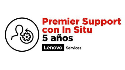 Lenovo 5 años Premier Support con In Situ Extensiones de la garantía 1 licencia(s) Actualizasr 1 pieza(s)