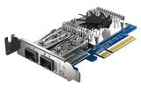 QNAP QXG-25G2SF-CX6 tarjetas de red Alámbrico PCI Express Fibra 2