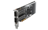 QNAP QXG-100G2SF-E810 tarjetas de red Alámbrico PCI Express Fibra 2