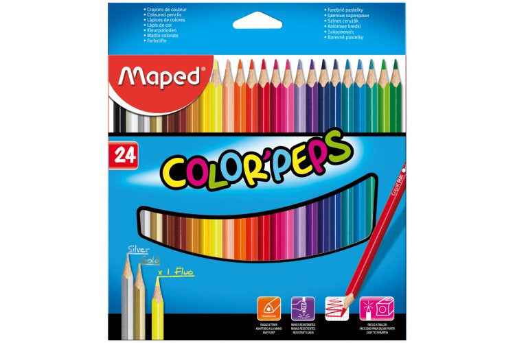 Lapices de color Maped con 36 piezas