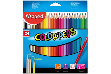 Lapices de color Maped con 36 piezas