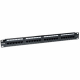 Intellinet Panneau de brassage Cat6, UTP, 24 ports, 1U, noir paneles de parcheo Ethernet rápido, Gigabit Ethernet 24 RJ-45 U/UTP (UTP)