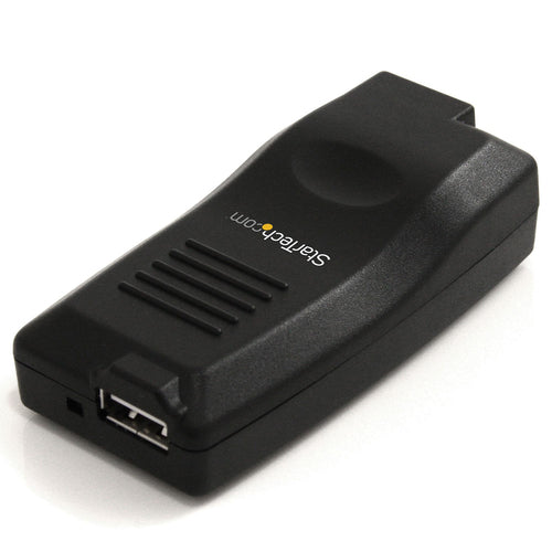 StarTech.com Servidor de Dispositivos 1 Puerto USB 2.0 Sobre Red Gigabit Ethernet con IP - Adaptador Conversor Tarjetas 