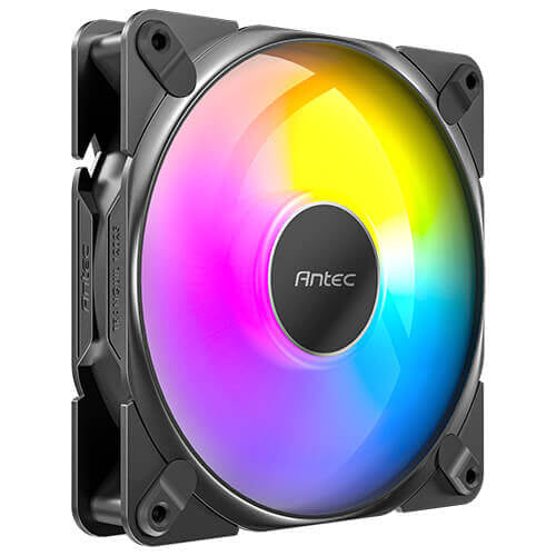 VENTILADOR P/GABINETE ANTEC (TRANQUIL 12025 ARGB_3PK) PAQ 3 FAN ARGB 120MM,CONTROLADOR,2000RPM,NEGRO