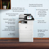 HP Color LaserJet Enterprise LaserJet Enterprise M776dn Multifunction Color Impresora, Ethernet solamente; Copiadora, escáner