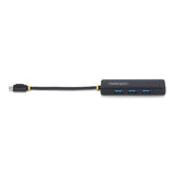 StarTech.com Hub USB-C de 4 Puertos - Ladrón USB Tipo C a 4 Puertos USB-A - Alimentado por el Bus - USB 3.0 de 5Gbps - H