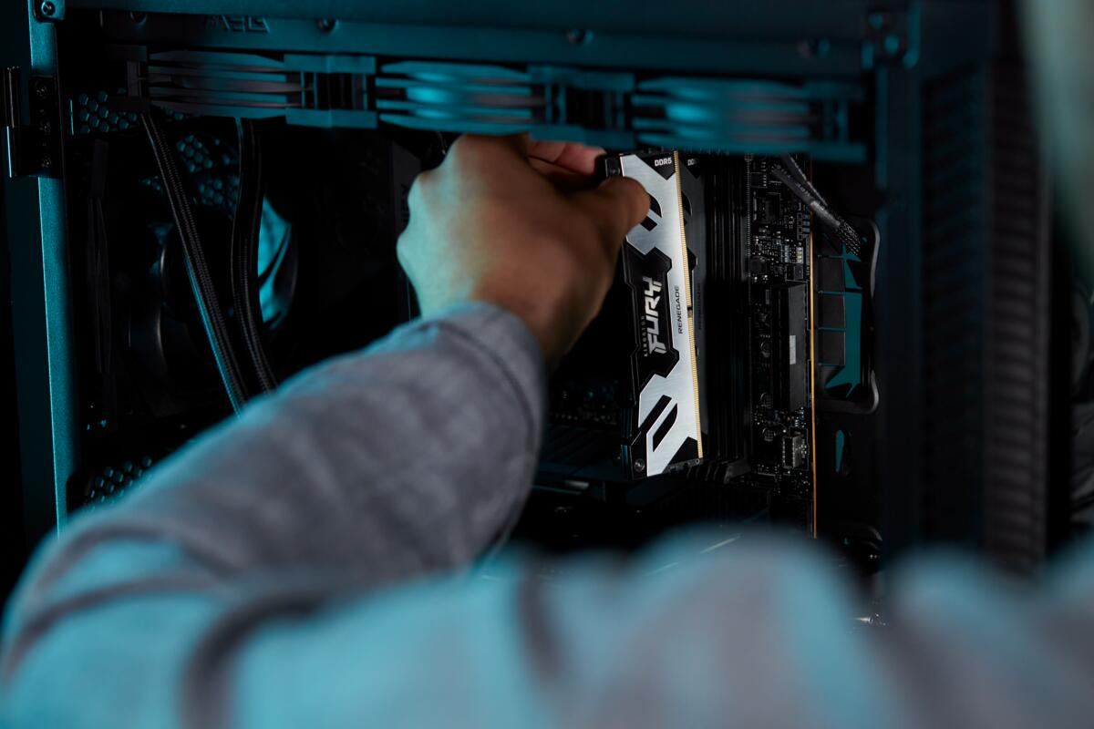 Kingston Technology 24GB 8800MT/s DDR5 CL42 CUDIMM FURY Renegade Silver Memoria RAM Si 42 24 GB 1 x 24 GB