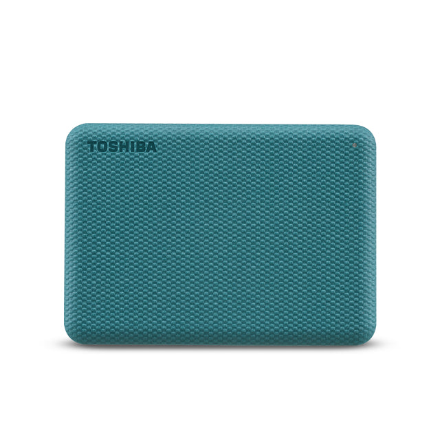 Toshiba Canvio Advance disco duro externo 2 TB 2.5" Micro-USB B 2.0/3.2 Gen 1 (3.1 Gen 1) Verde