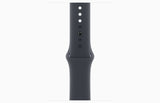 Apple Watch SE GPS + Cellular, Caja de aluminio color medianoche de 44 mm, Correa deportiva color medianoche - M/L