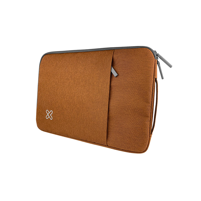 Klip Xtreme SquarePro 39.6 cm (15.6") Funda Café, 300 g, KNS-420BR | Maletines para laptops