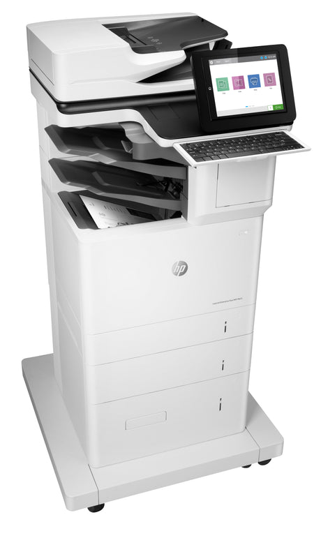 HP LaserJet Enterprise Flow LaserJet Enterprise M635z Multifunction Blanco y negro Impresora, Ethernet solamente; Copiadora, escáner