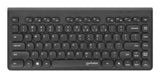 Manhattan 180764 teclado Universal RF inalámbrico QWERTY Negro