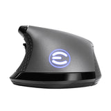 EVGA X20 ratón Juego Diestro RF Wireless + Bluetooth + USB Type-A Óptico 16000 DPI, Gris