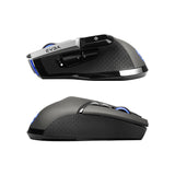 EVGA X20 ratón Juego Diestro RF Wireless + Bluetooth + USB Type-A Óptico 16000 DPI, Gris
