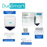 DuoSmart CSIREN1 sirena Sirena inalámbrica Interior / exterior Azul, Blanco, Reemplazo de batería
