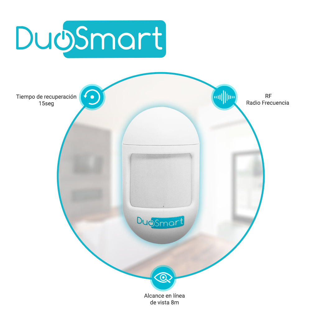 DuoSmart CPIR1 detector de movimiento Sensor infrarrojo pasivo (PIR) Inalámbrico Techo/pared Blanco, CR2450