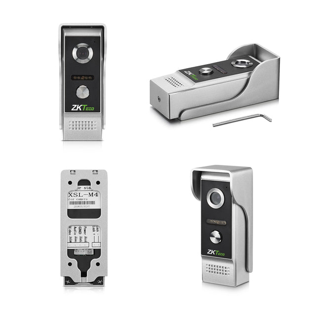 ZKTeco VDPO3-B3 KIT sistema de intercomunicación de video 17.8 cm (7") Acero inoxidable, CMOS