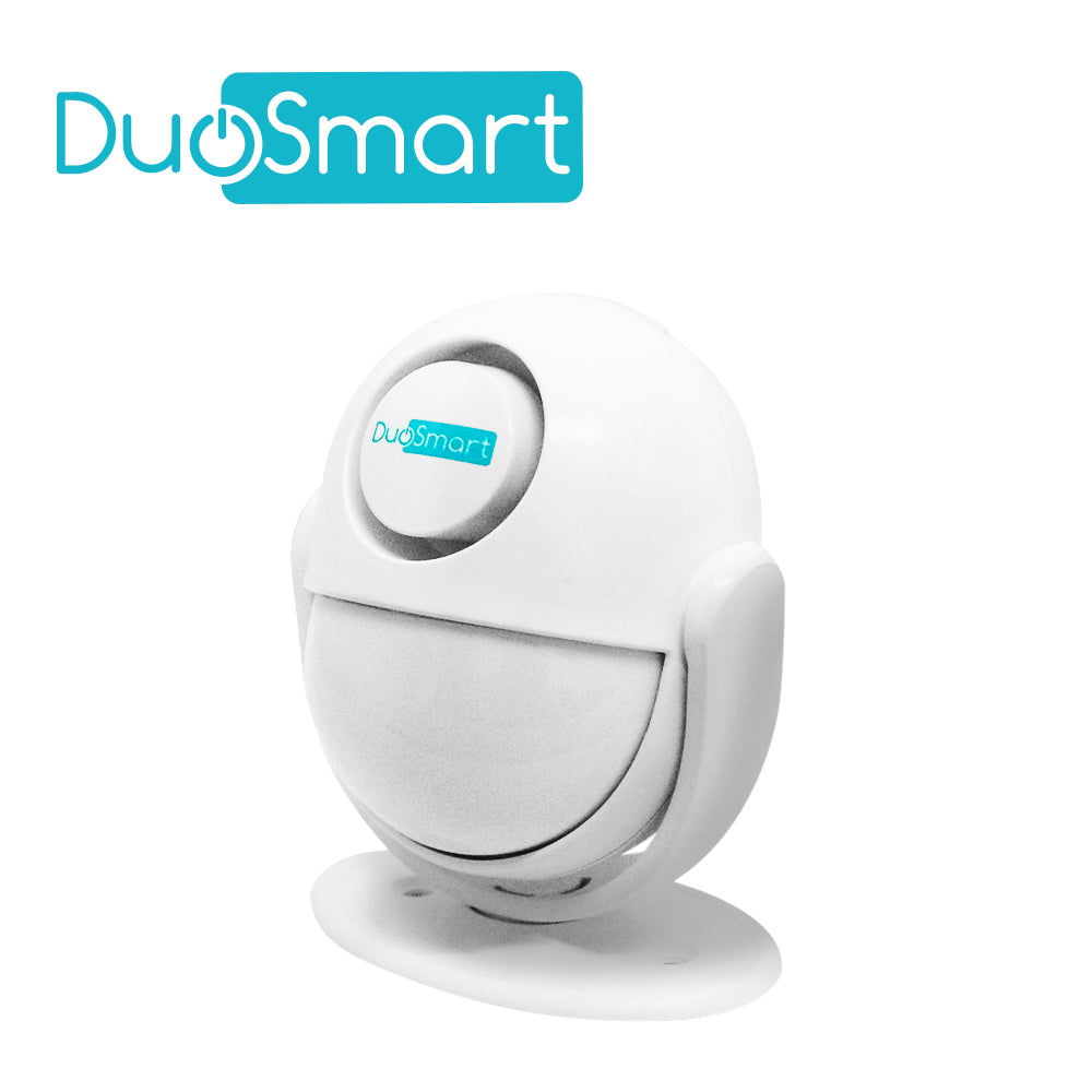 DuoSmart C10 detector de movimiento Sensor infrarrojo pasivo (PIR) Inalámbrico Techo/pared Blanco, 110°, 120 Db