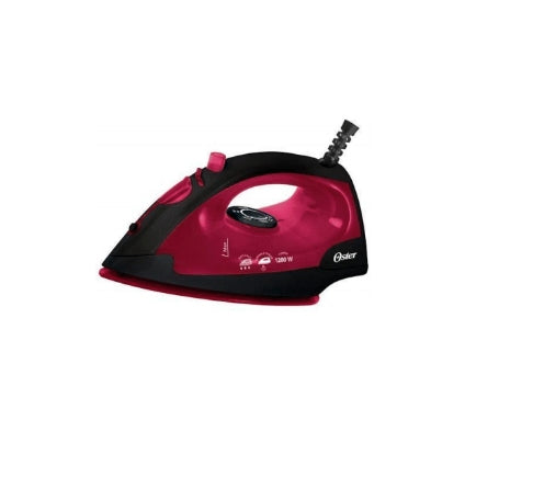 Oster GCSTBS5957013 Plancha de vapor en seco Base Careeza 1200 W Negro, Rojo
