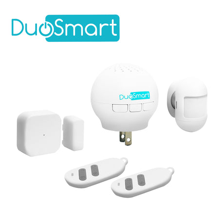 DuoSmart C20 sistema de alarma de seguridad Wifi Blanco, Botones, Escritorio/pared, 2.4 GHz