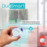 DuoSmart CPM1 botón de alarma de pánico Inalámbrico, Blanco, 433 MHz, AC/batería
