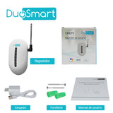 DuoSmart CREP1 transmisor repetidor de señal de alarma 433 MHz, Blanco, 500 mAh