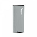 Getttech GCE-M231-01 caja para disco duro externo Carcasa para SSD Aluminio 2.5", Serial ATA III, 5 Gbit/s, Conexión USB