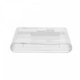 Getttech GCE-U325-01 caja para disco duro externo Transparente 2.5", Serial ATA III, 5 Gbit/s, Conexión USB