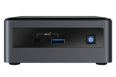 Intel NUC NUC10i7FNHN UCFF Negro i7-10710U 1.1 GHz, Mini PC barebone, DDR4-SDRAM, Serial ATA III